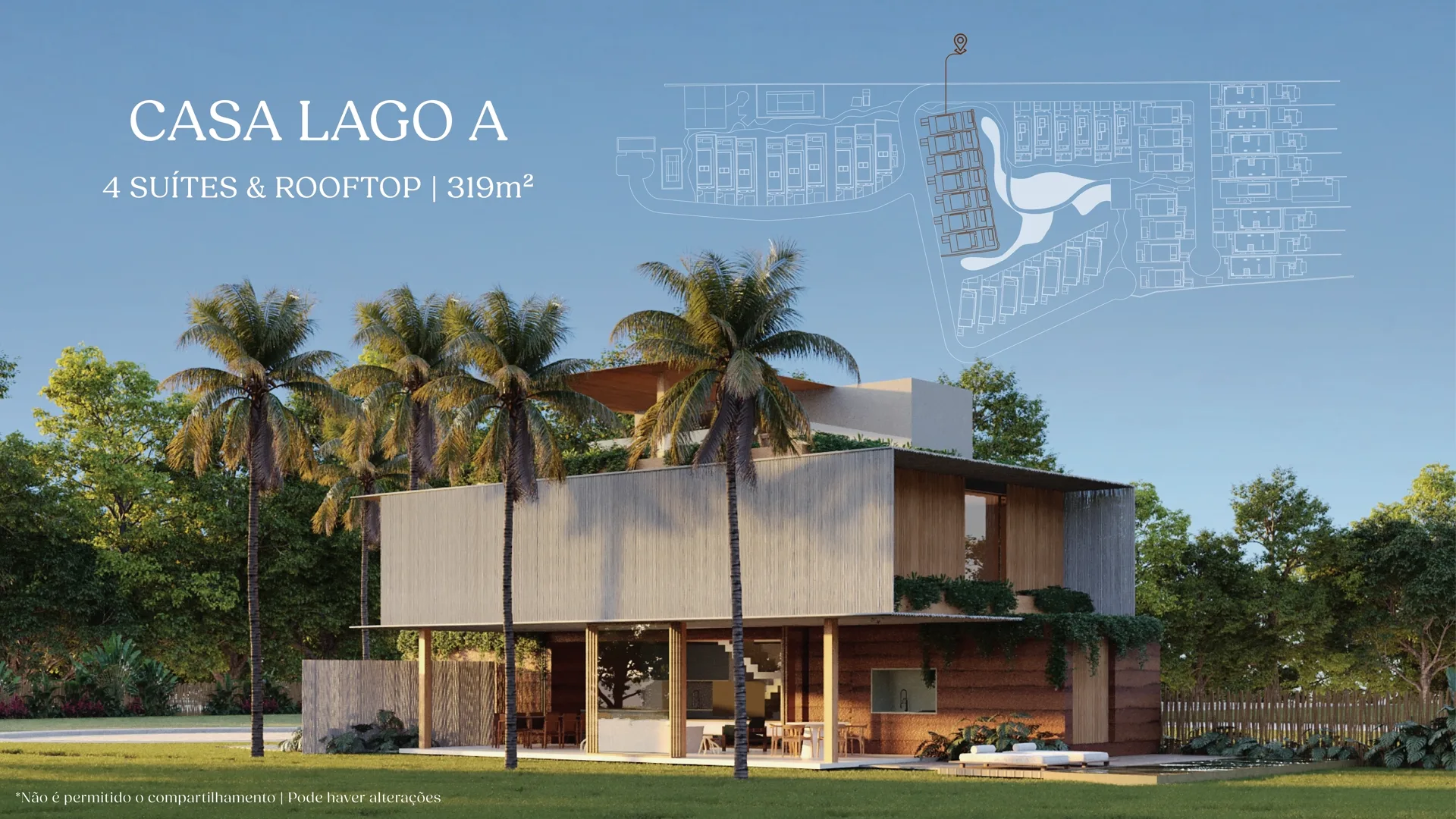 Residência do Bossa Eco Luxury Villas, imagem de projeto